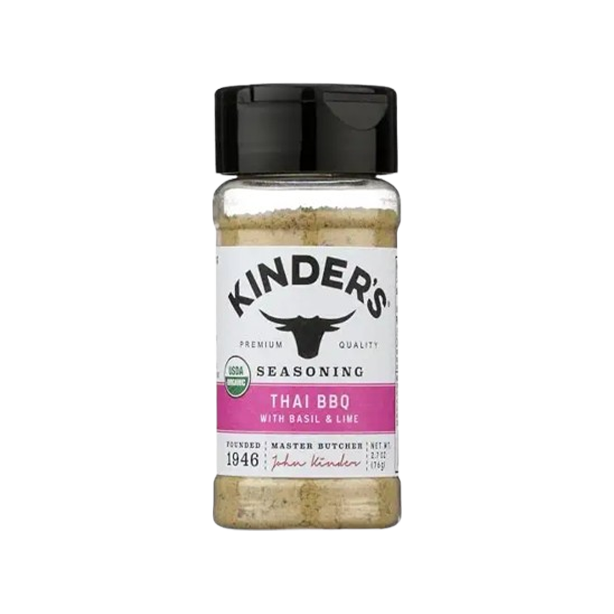 Kinder's, Thai BBQ Seasoning, Case Of 8, 2.7 oz