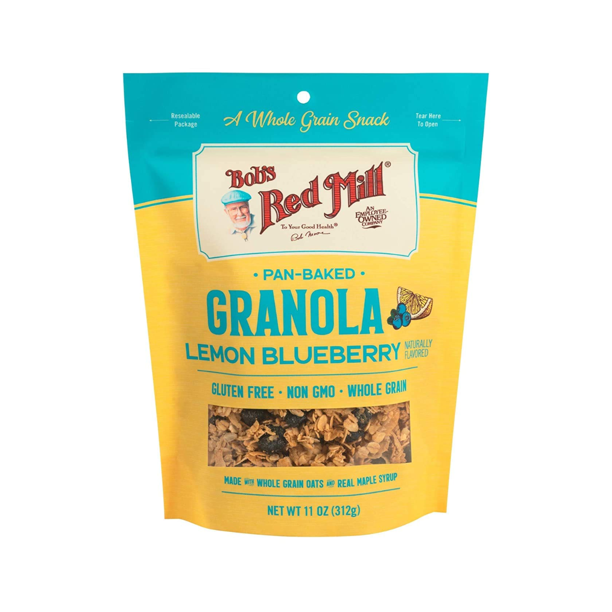 Bob's Red Mill, Granola Lemon Blueberry, Case Of 6, 11 oz