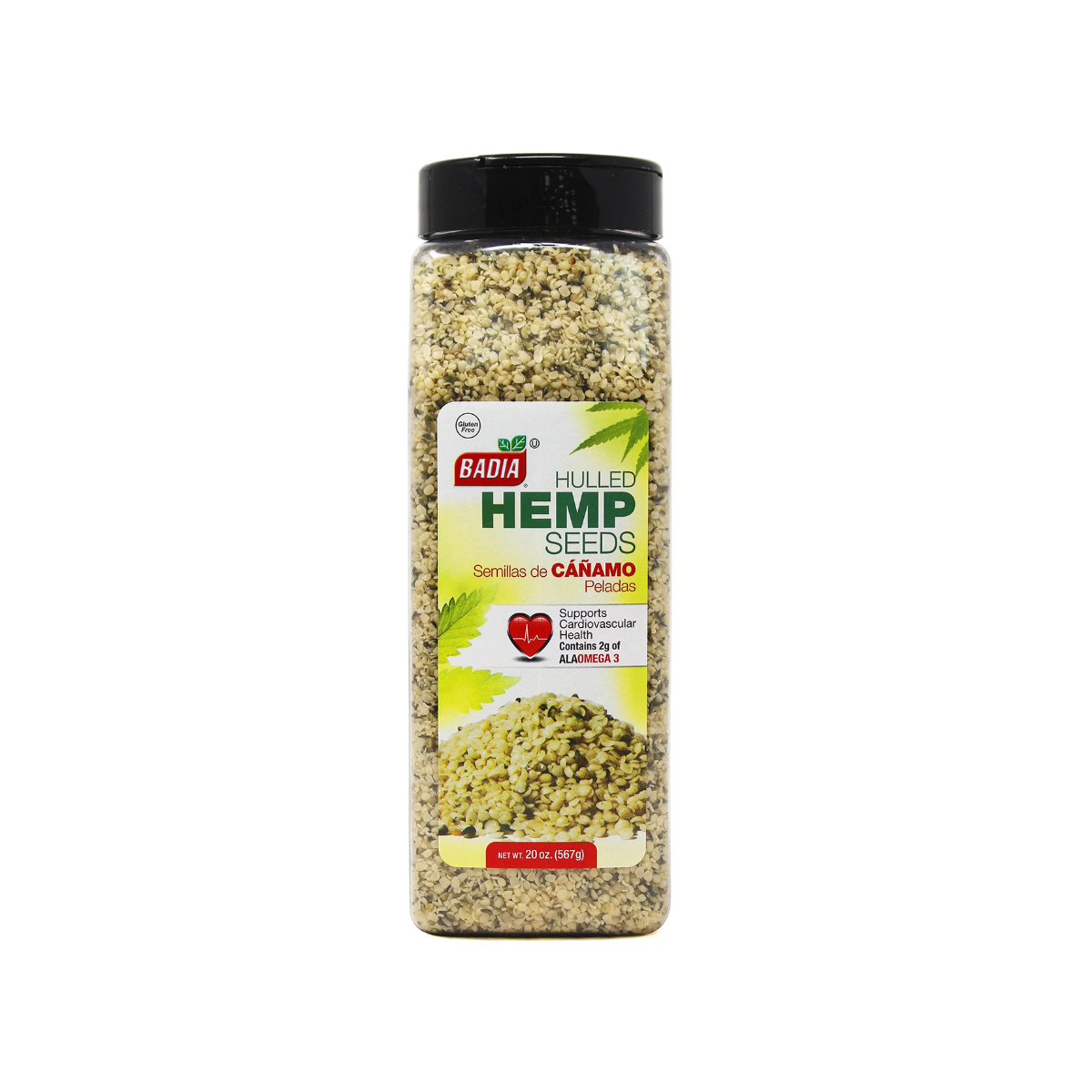 Badia, Hulled Hemp Seeds, Case Of 8, 7 oz