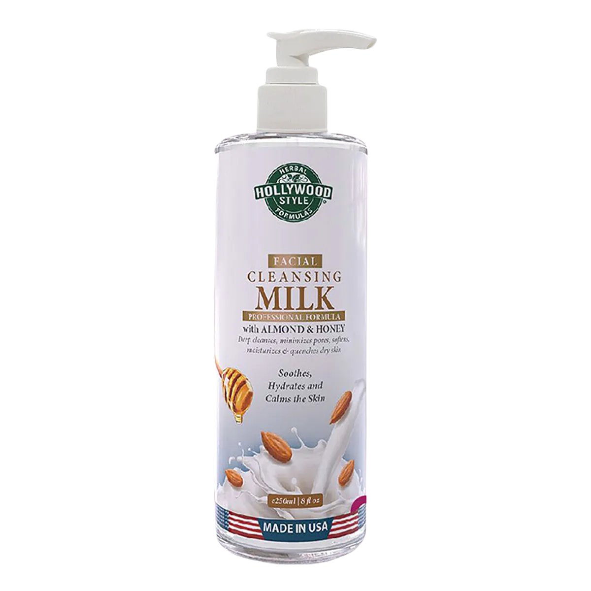 Hollywood Style Facial Cleansing Milk 250ml