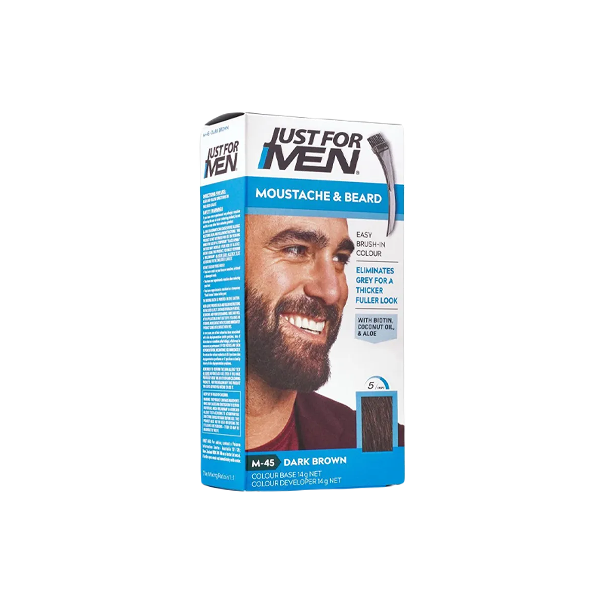 Hair Care (5 Masks,Dark Brown) Just For Men