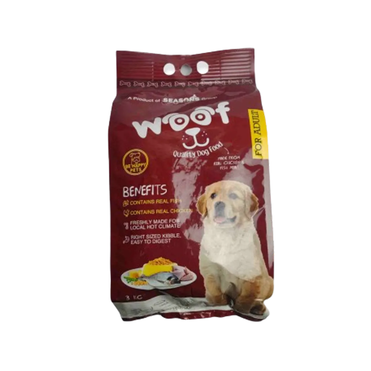 Woof Adult Dog Food 3kg