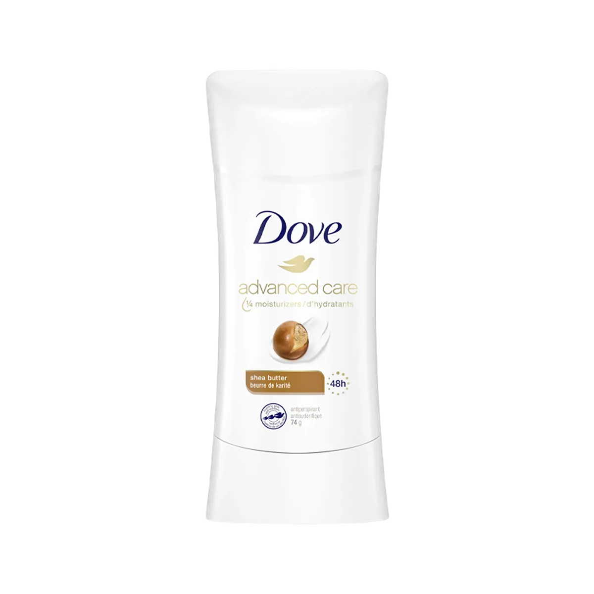 Dove Antiperspirant Deodorant Advanced Care Shea Butter 74g