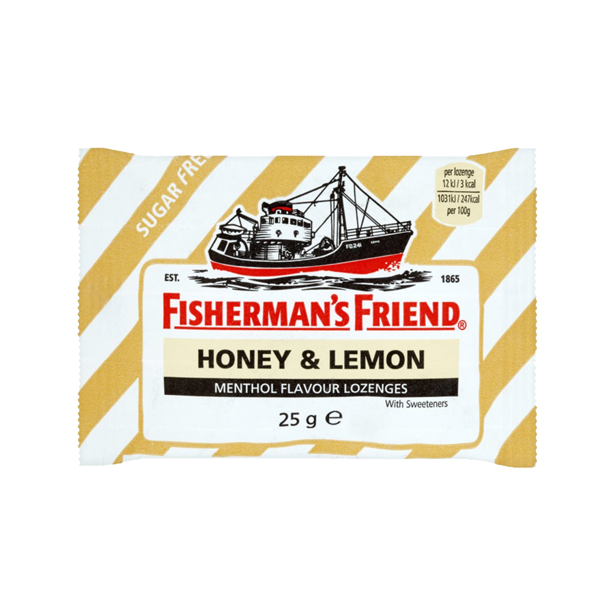 Fisherman's Friend Honey & Lemon Menthol Flavour Lozenges