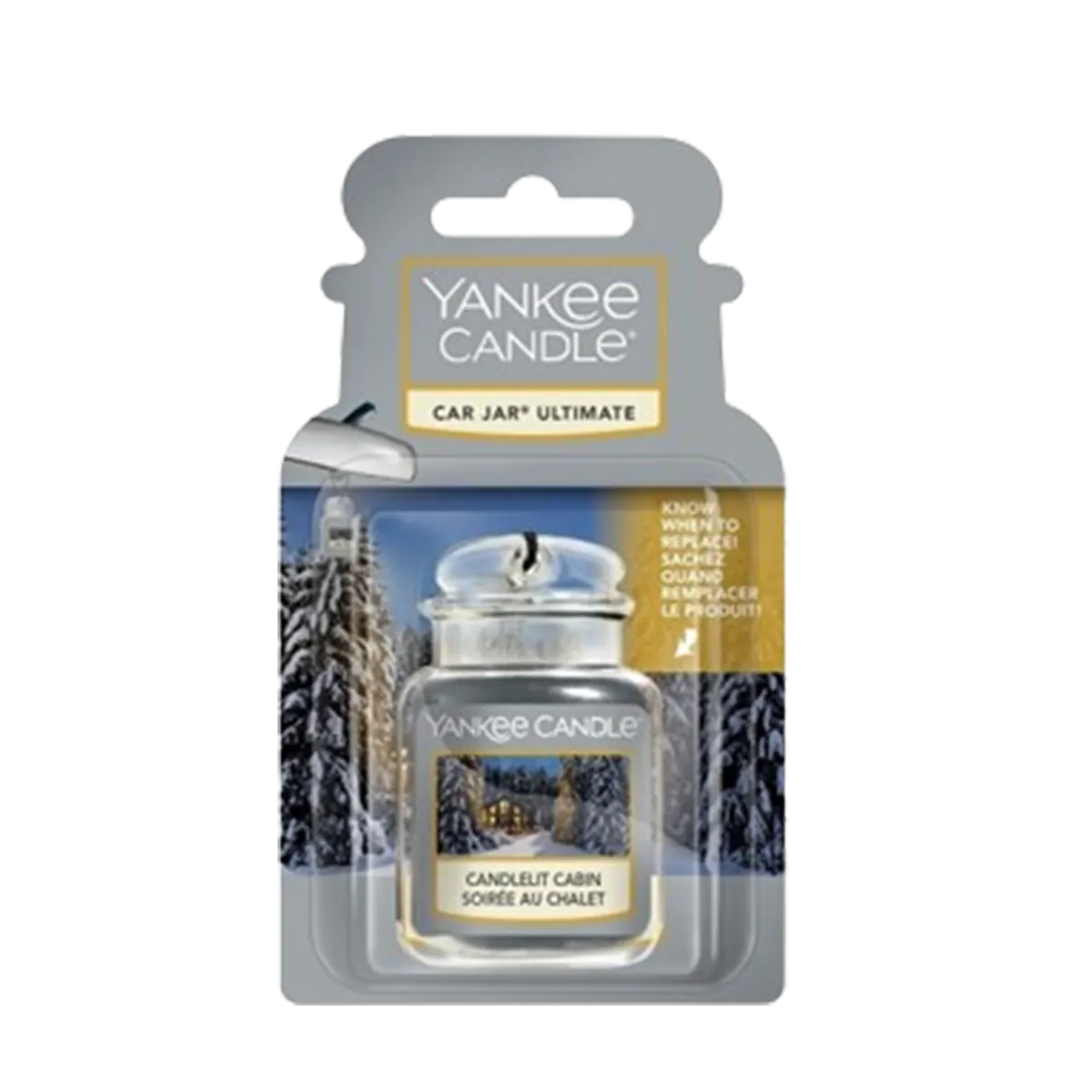 Yankee Candle Car Jar Ultrimate Candle Lit Cabin