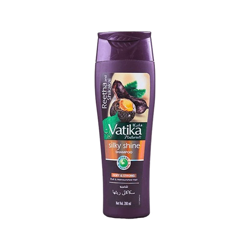 Vatika Silky Shine Reetha and Shikakai Shampoo 200ml