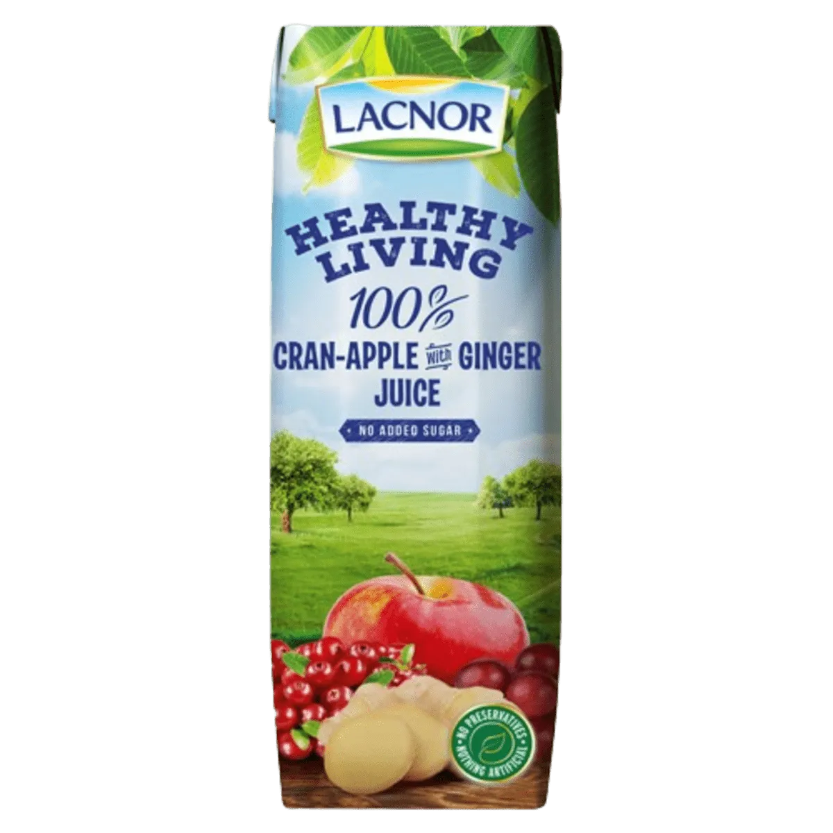 Lacnor Cran Apple With Ginger Juice 250ml
