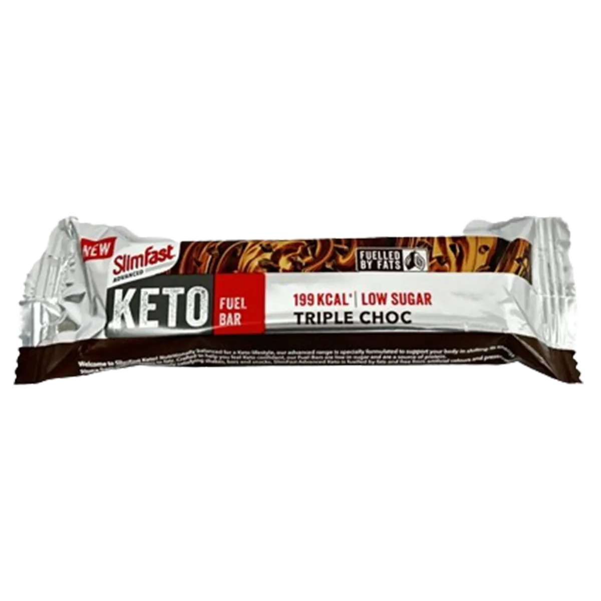 Slimfast Keto Fuel Bar Triple Chocolate 46g