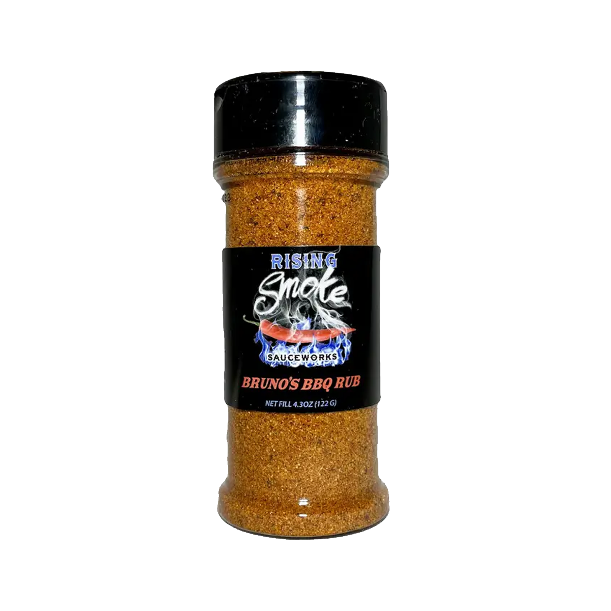 Rising Smoke Sauceworks, Bruno's BBQ Rub - Case of 12 - 4.3 OZ