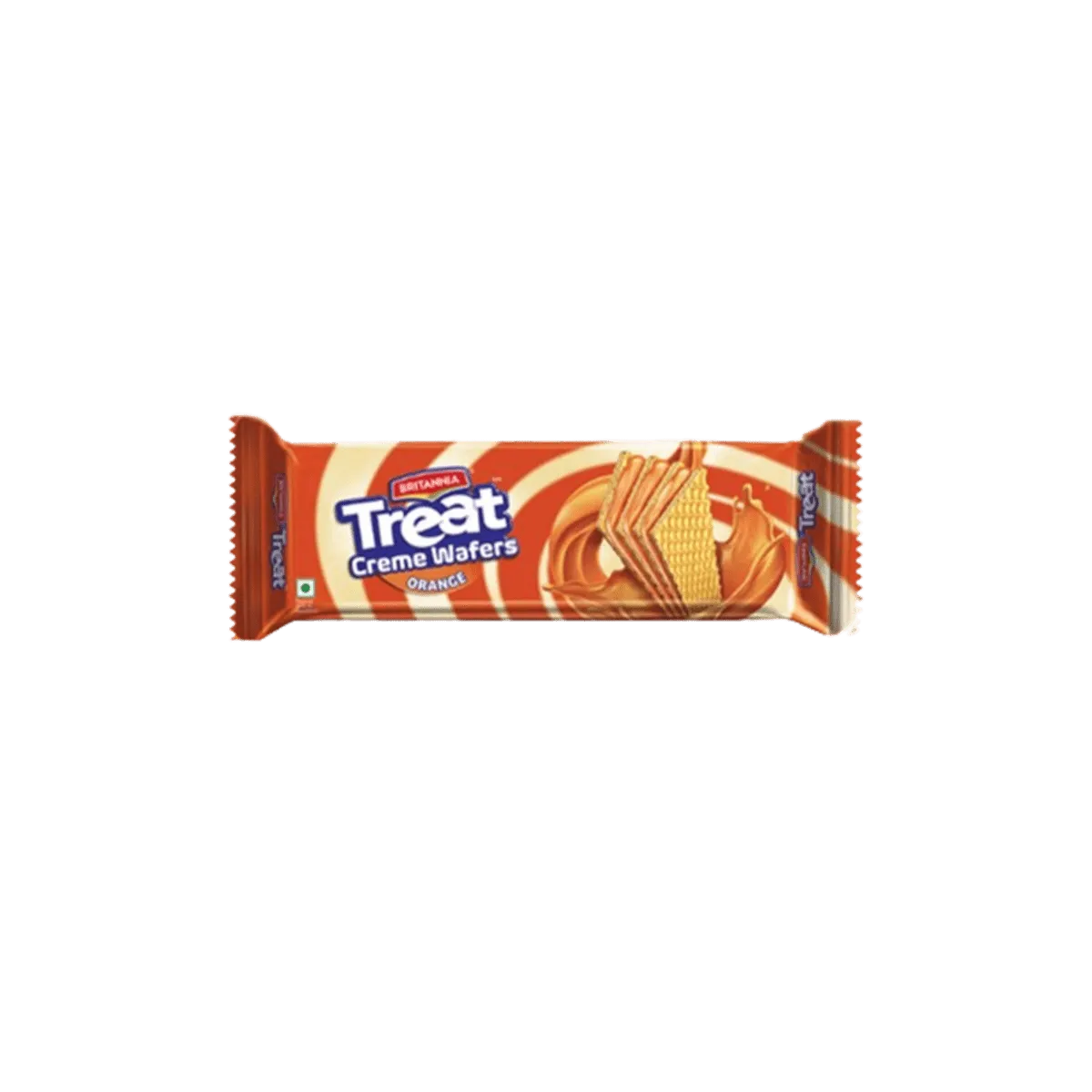 Britannia Treat Creme Wafers Orange 150g