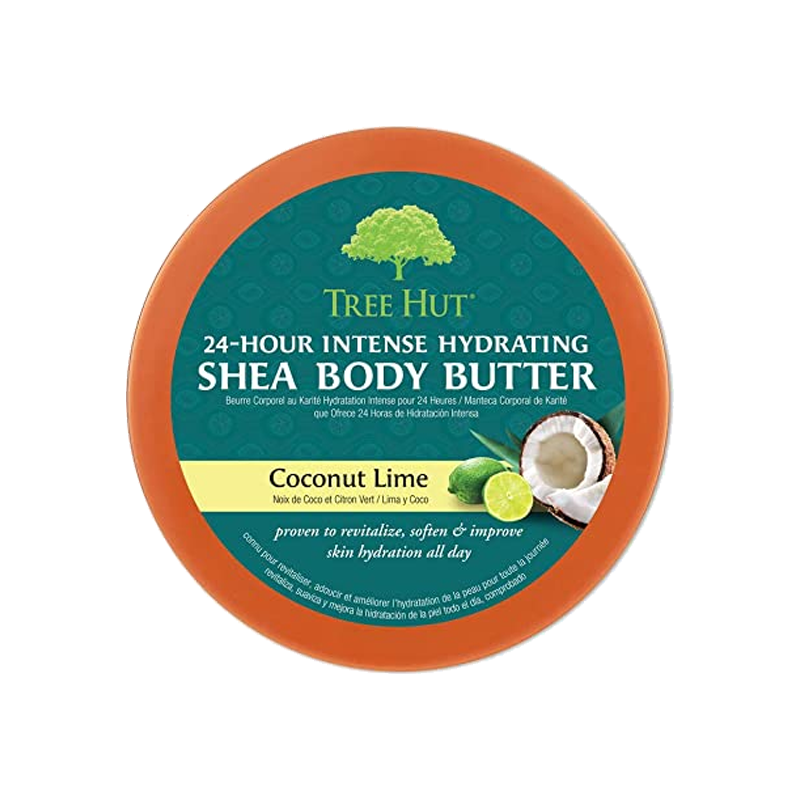 tree hut 24 hour intense hydrating shea body butter coconut