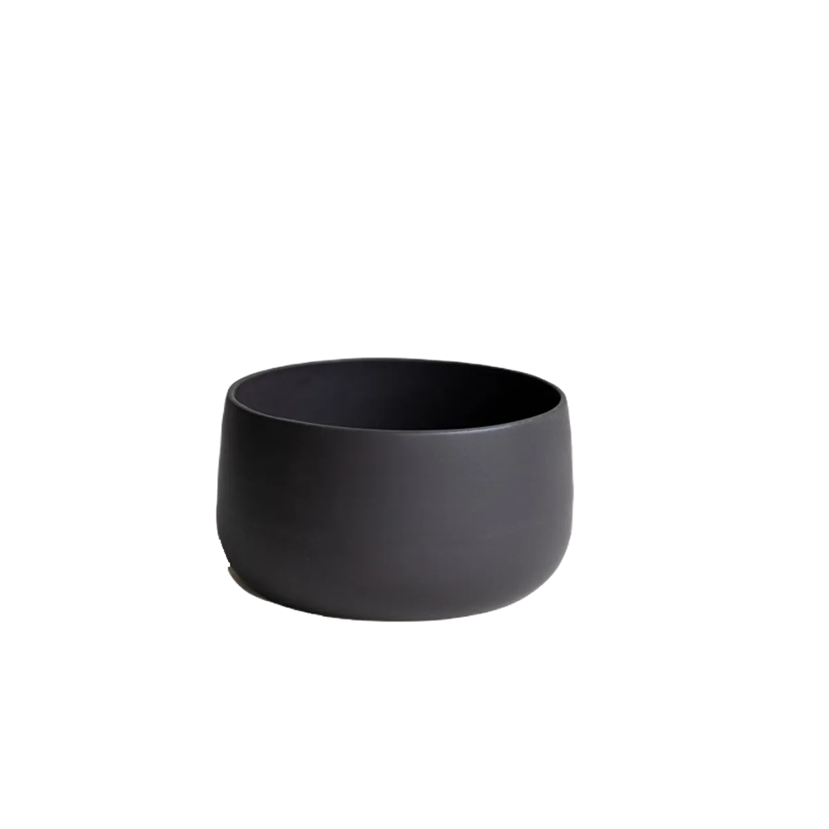 Mattle black serving bowl 10 5inch