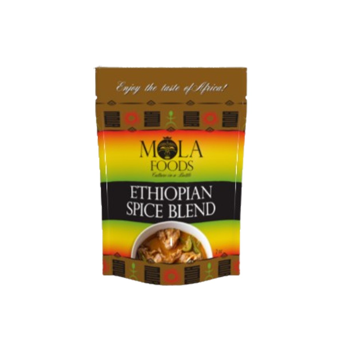 Mola Foods Ethiopian Spice  - Case of 12 - 2 oz