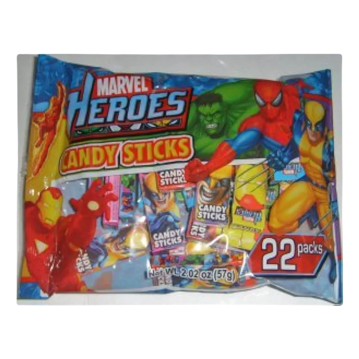 Marvel Heroes Candy Sticks