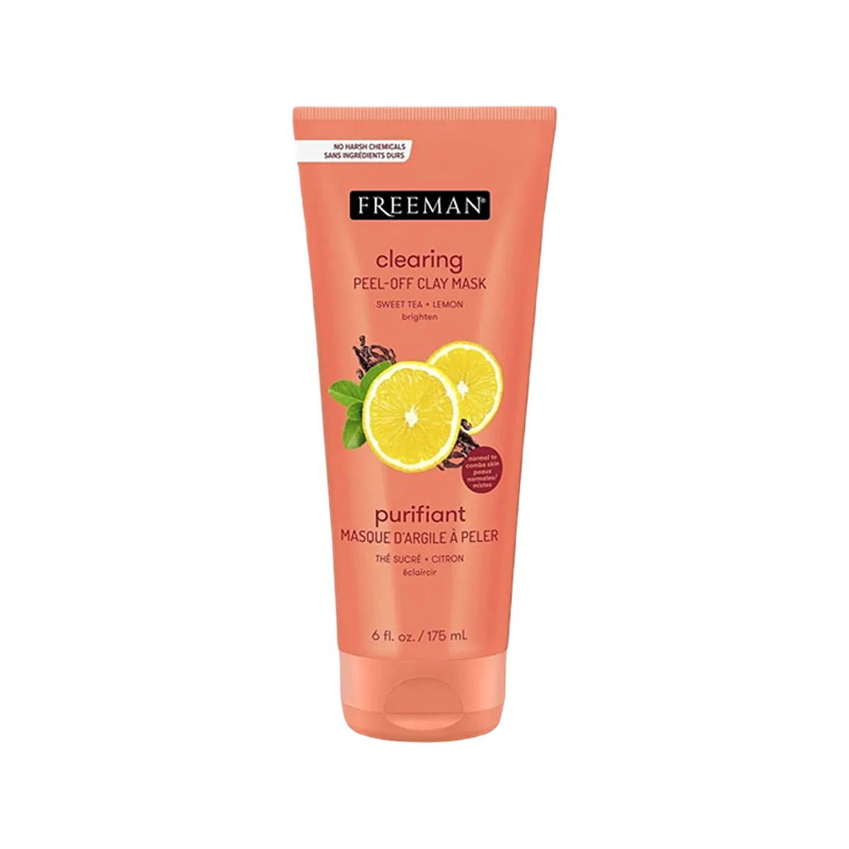 Freeman Peel Off Clay Mask Sweet Tea Lemon 175ml