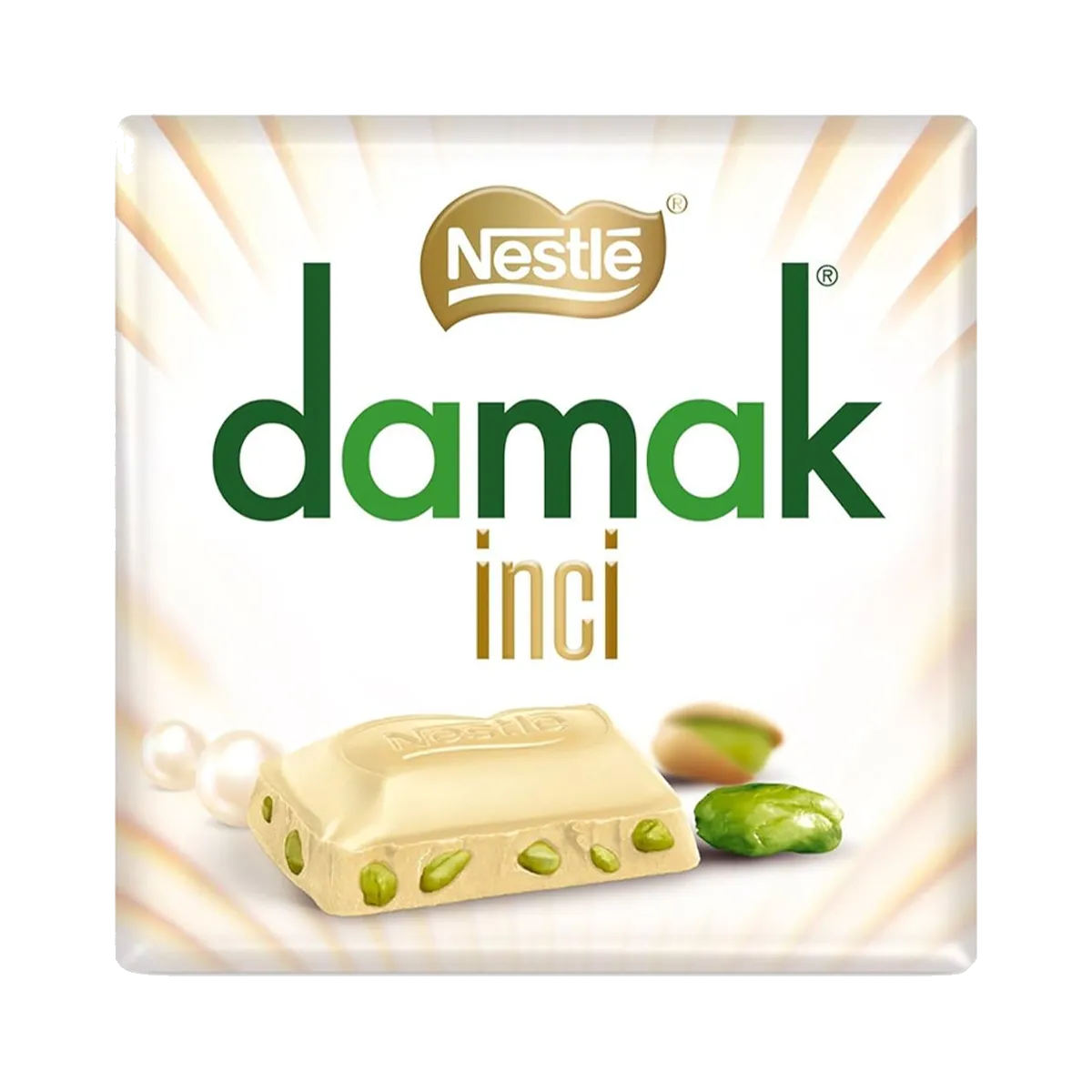 Nestle Damak White Chocolate and Pistachios 60g