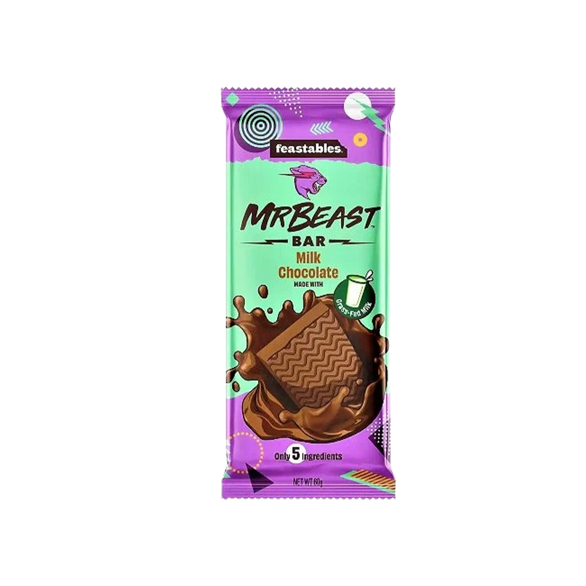 Feastables Mr Beast Bar Milk Chocolate 60G