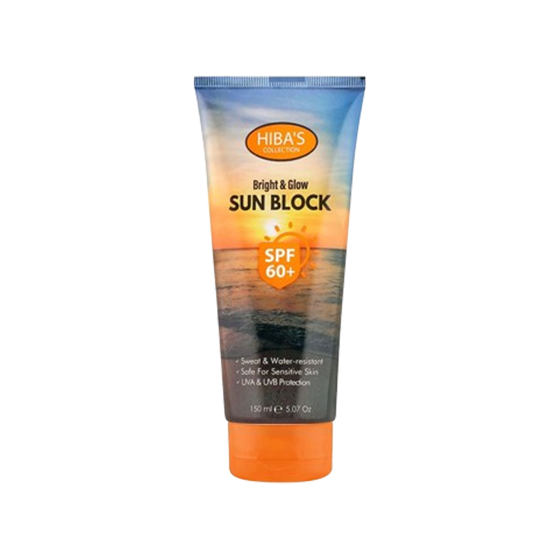 Hibas Bright Glow Sun Block Body Crem 150ml