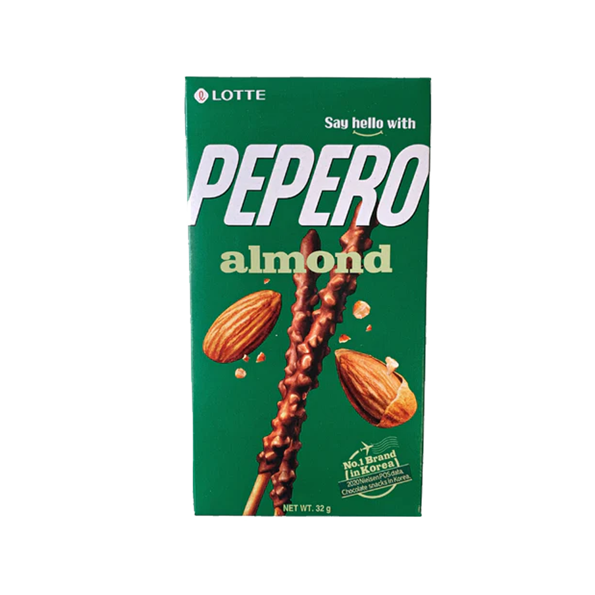 Lotte Chocolate (Pepro,Almond ,36g)