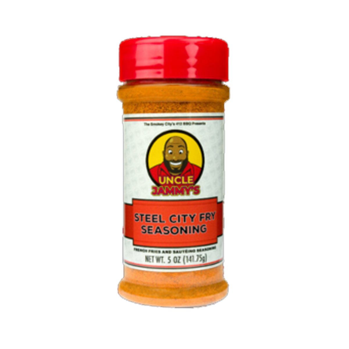 Uncle Jammy's Steel City Fry Seasoning - Case of 6 - 5 oz