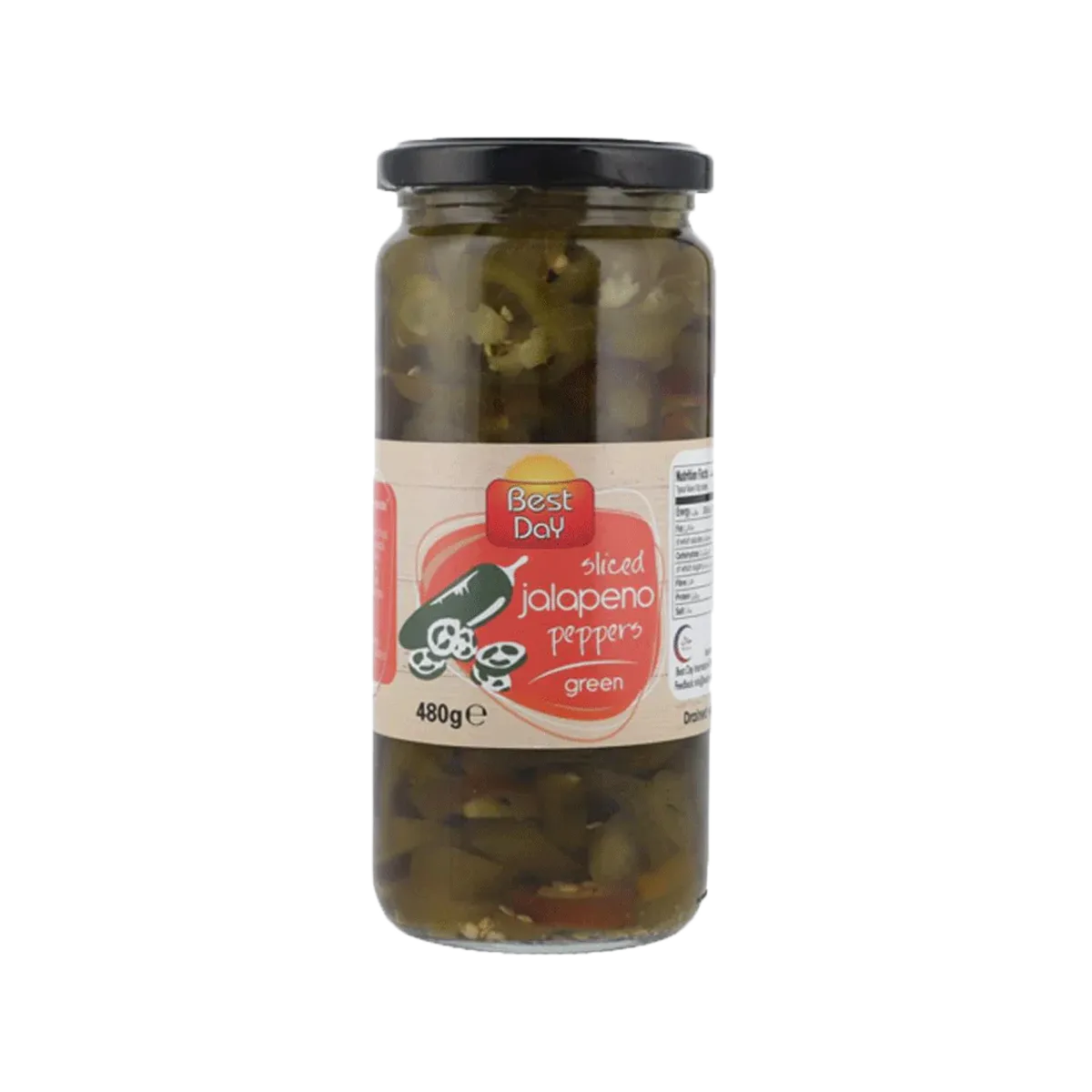 Best Day Jalapeno Pepper Green 340g