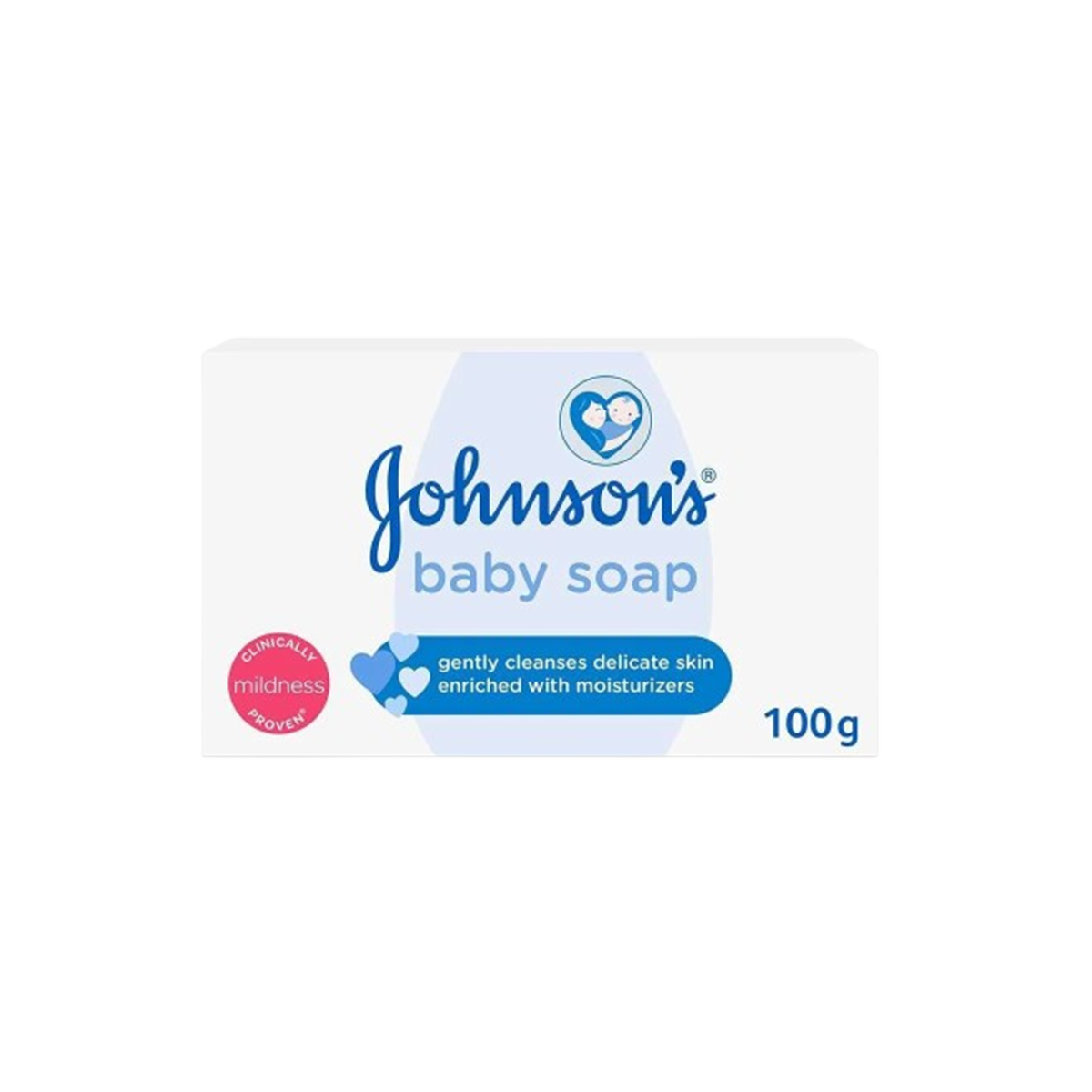 Johnsons Baby Soap Gentle Cleanses 100g