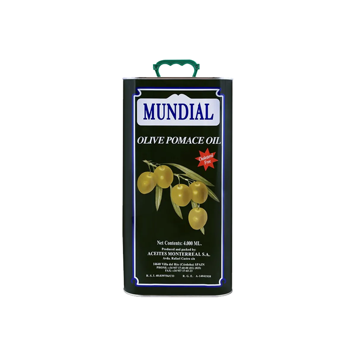 Mundial Olive Oil 4L