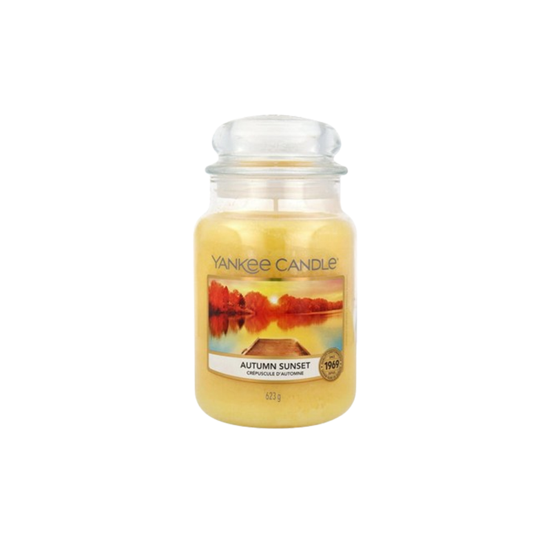 Yankee Candle Autumn Sunset Scented Candle Large Jar 623G