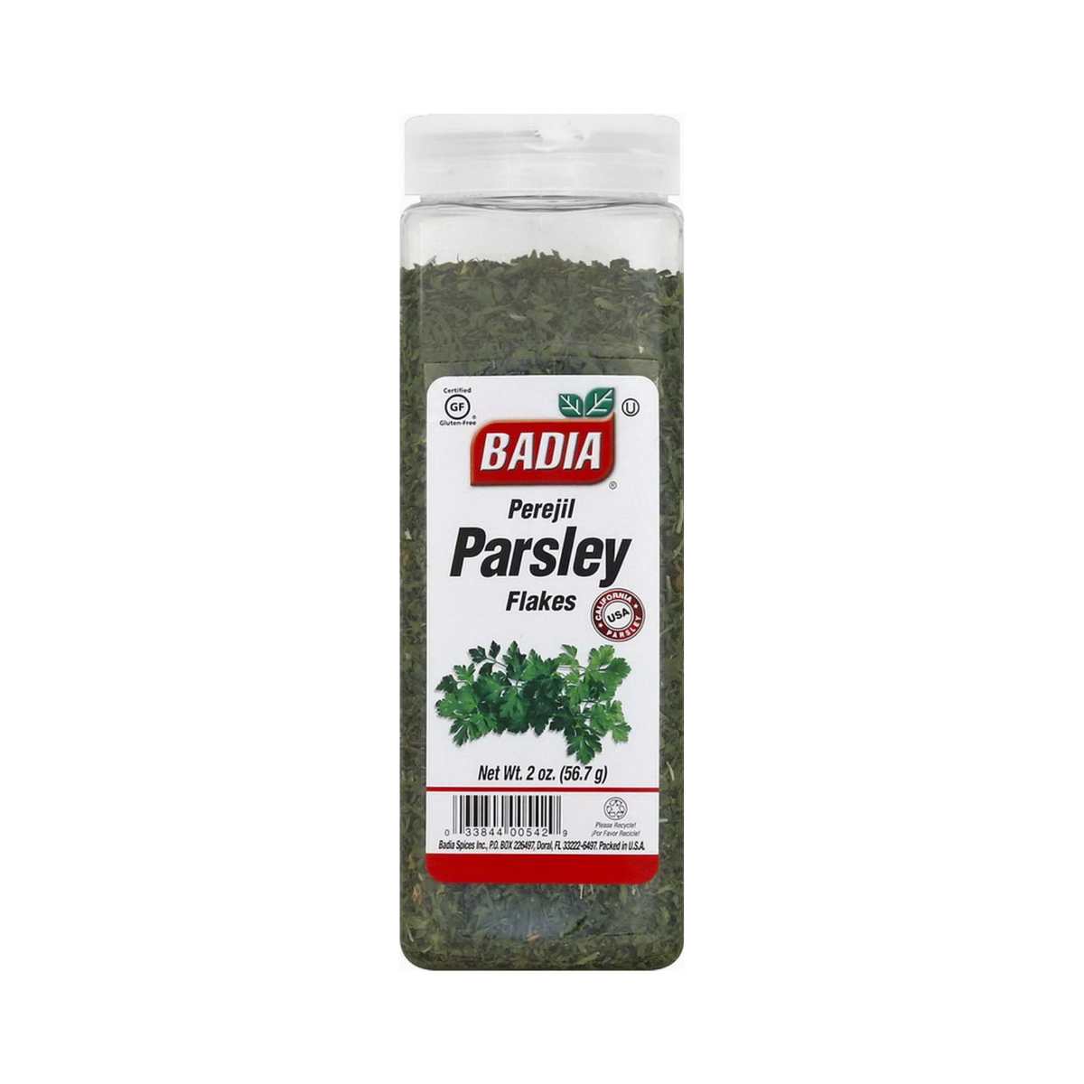 Badia, Parsley Flakes, Case of 12, 1 oz