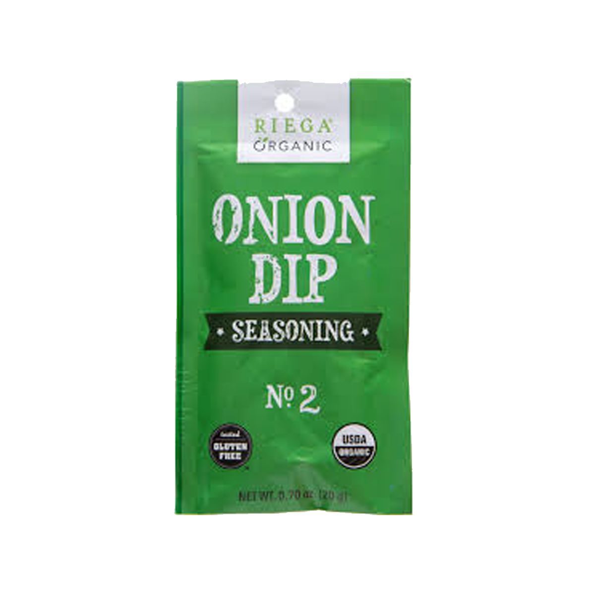 Riega Foods, Seasoning Onion Dip, Organic, Case Of 8, .7 oz