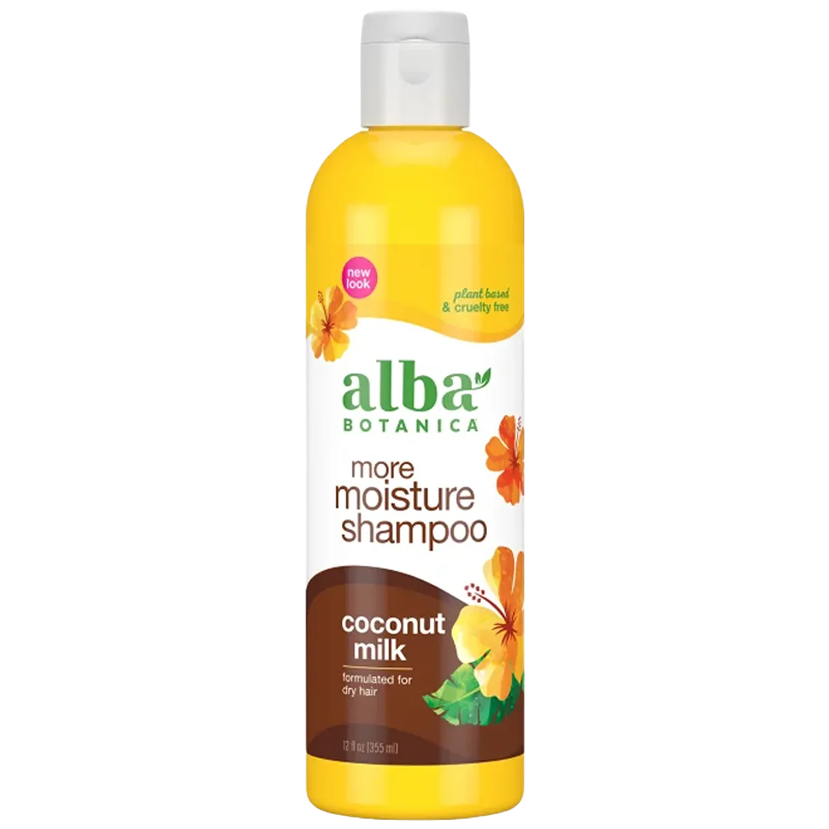 Alba Botanica Shampoo Sulfate Free Mega Moisture Coconut Milk Dry