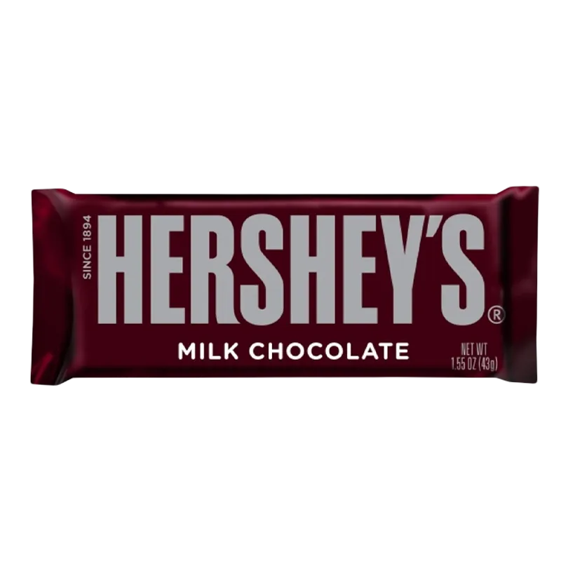 Hersheys Milk Chocolate Bar 43g