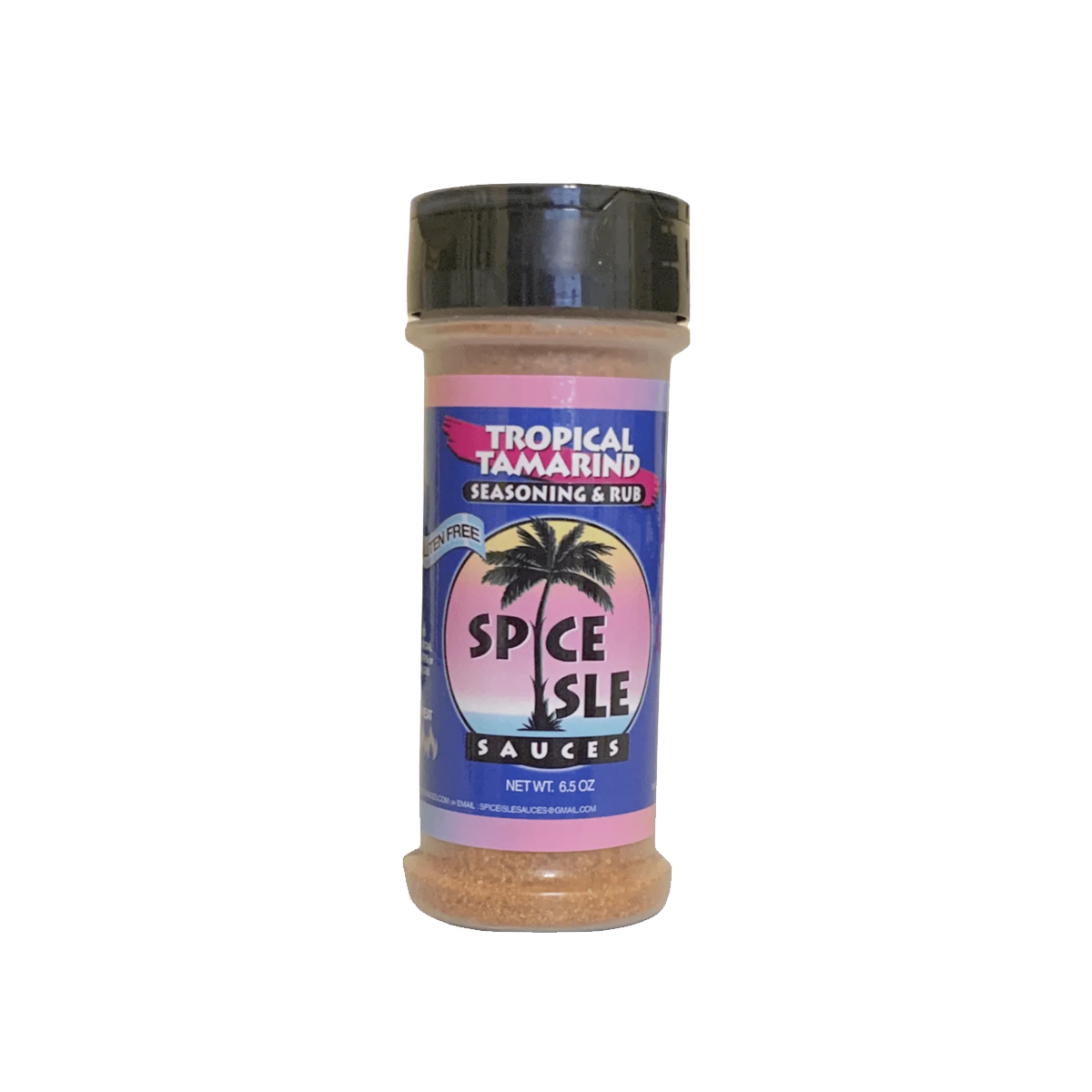 Spice Isle Sauces Tropical Tamarind Seasoning and Rub-Mild Tropical Seasoning Blend with Tamarind-6.5 oz.