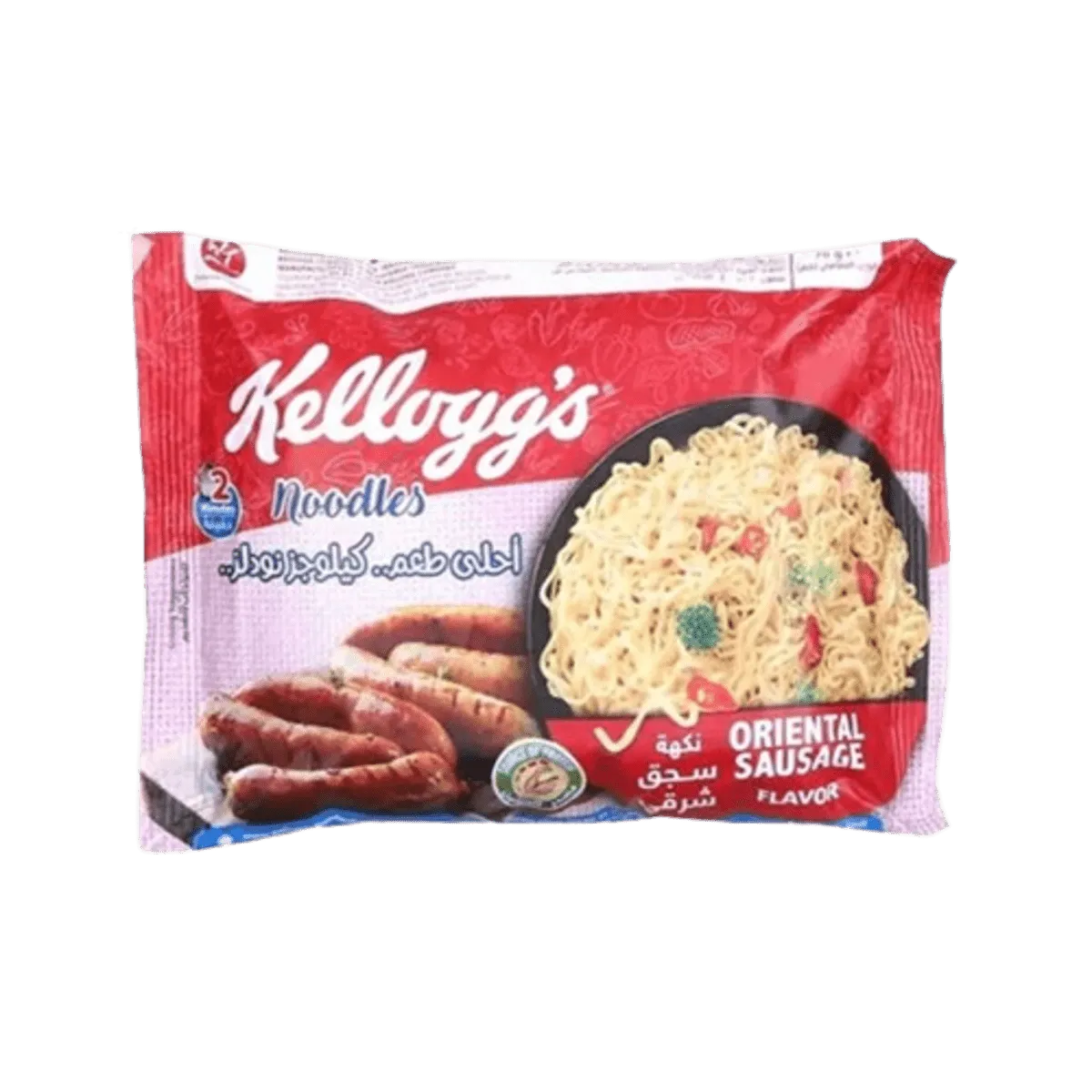 Kelloggs Noodles Oriental Sausage Flavor 70gm