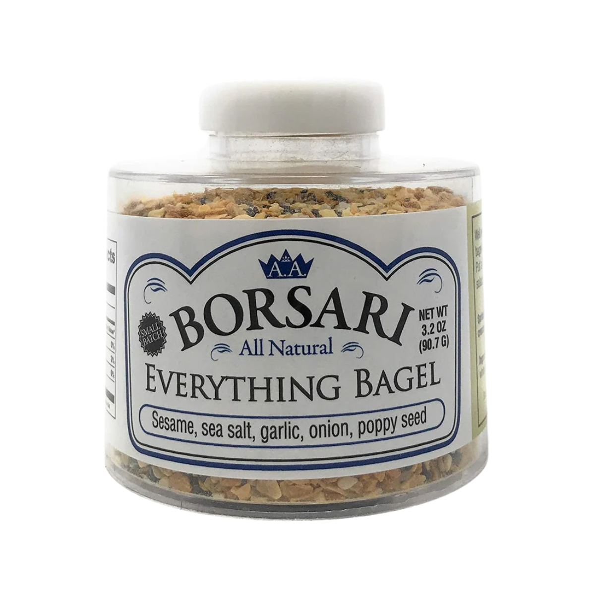 Borsari, Seasoning Bagel Everything, Case Of 6, 3.2 oz
