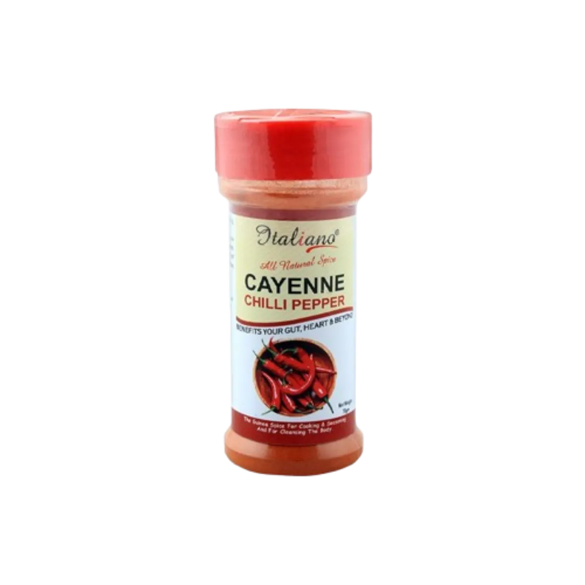 Italiano Cayennne Chilli Pepper 70gm