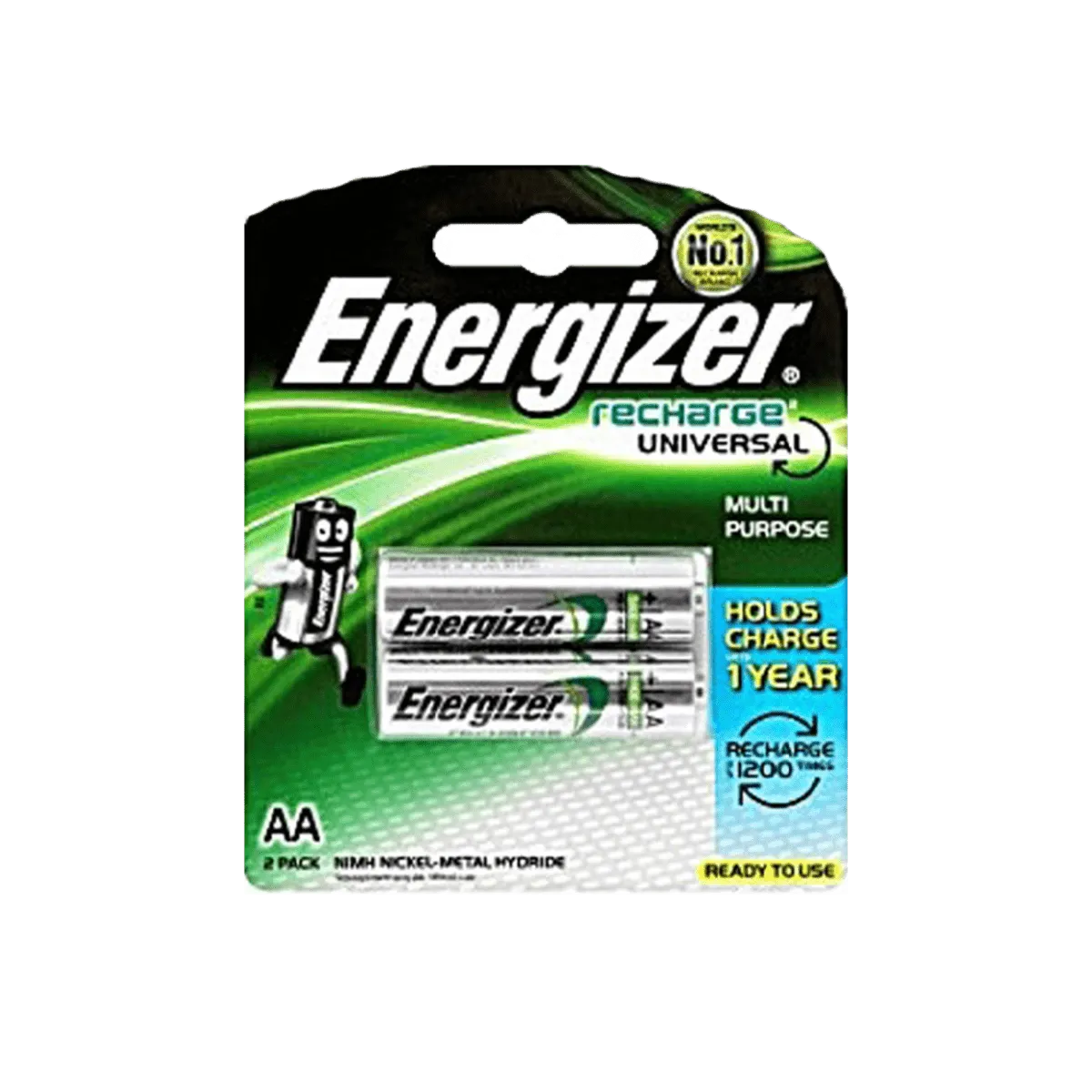 Energizer Batteries Aa-2 1.2v 1400mah