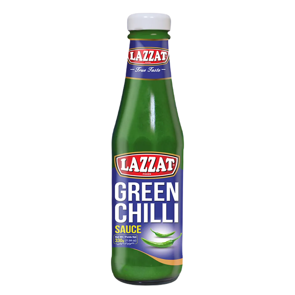 LAZZAT GREEN CHILLI SAUCE 330G