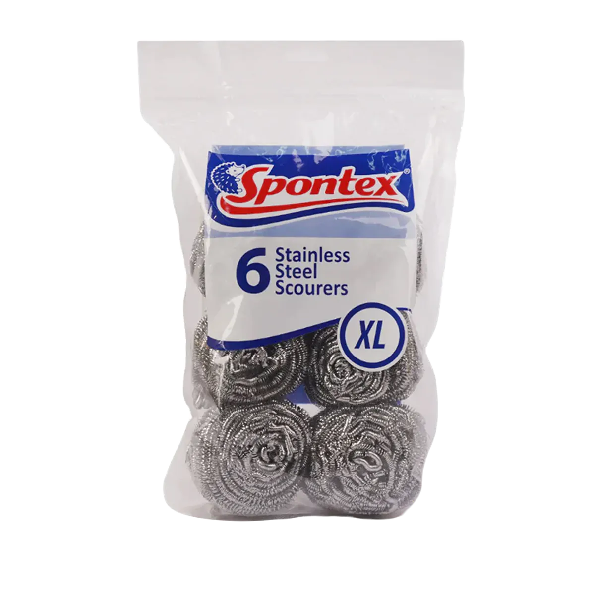 Spontex Stainless Steel Spiral 6 Pack