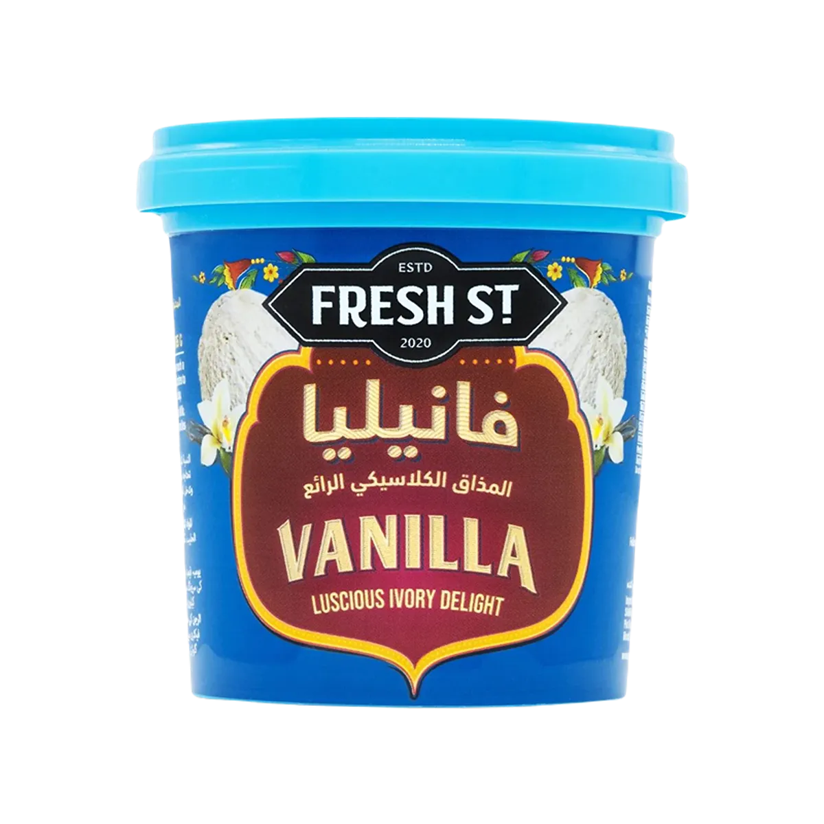 Fresh St Ice Cream Vanilla Cup 125ml