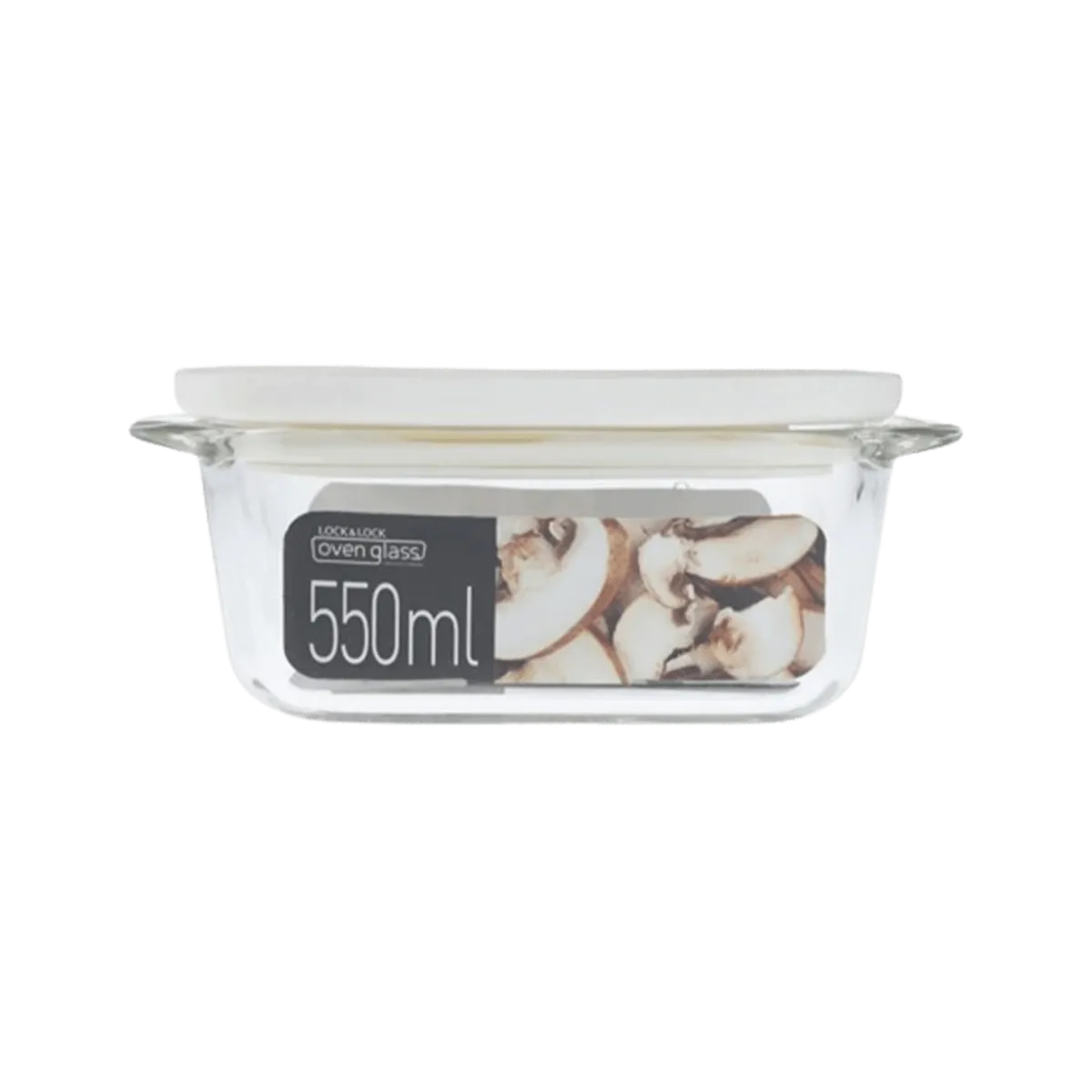 Lock and Lock F?r?n Saklama Kab? D�rtgen Beyaz 550 ml