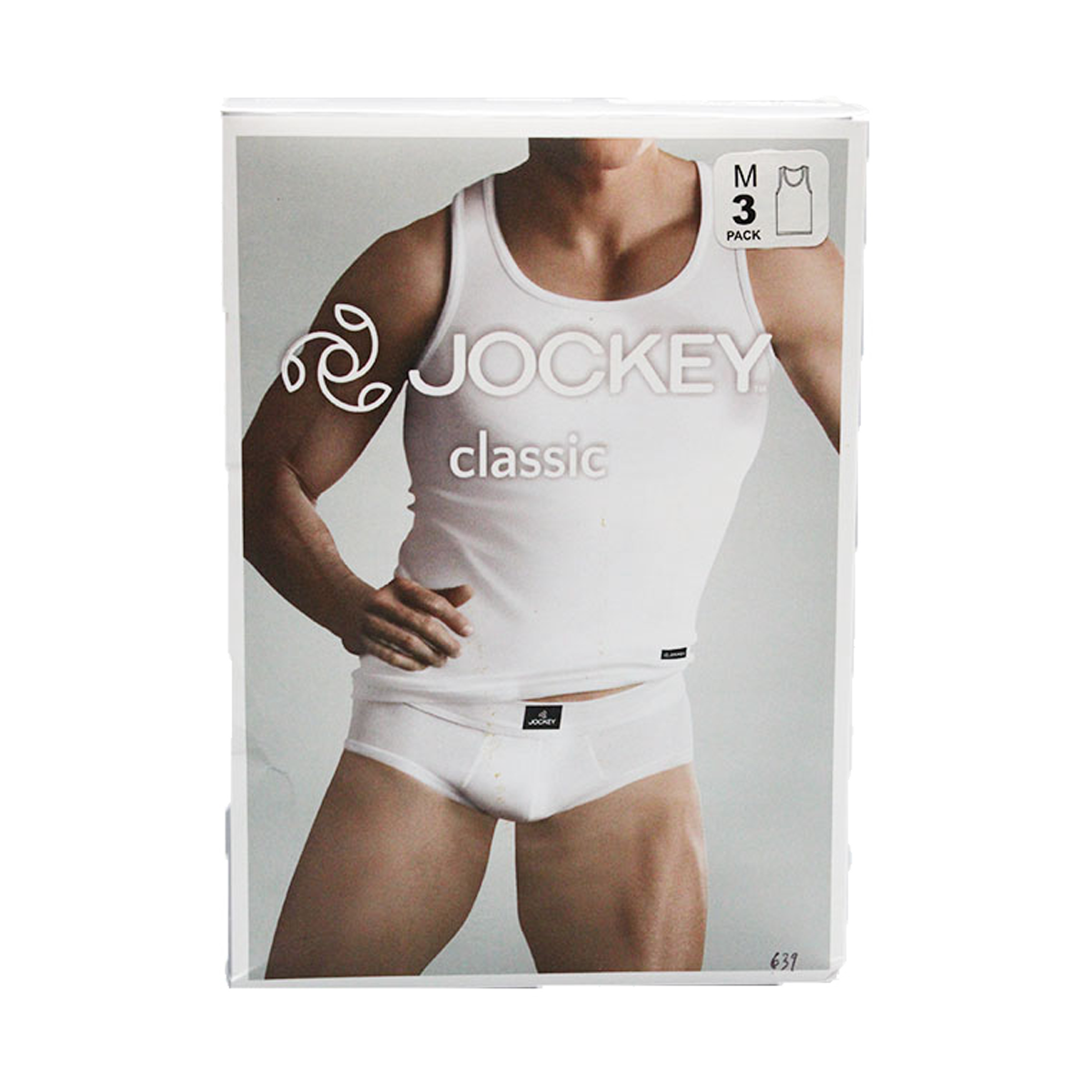 Jockey Classic A-Shirt | White Color |Medium Size | Pack Of 3