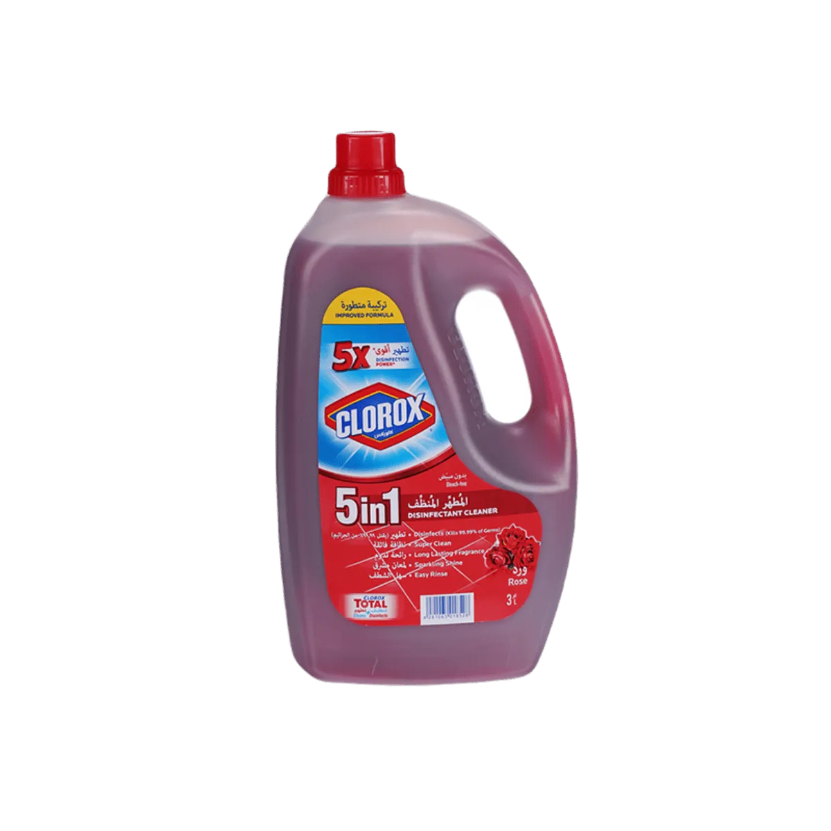 CLOROX FLOOR CLEANER ROSE 3LTR