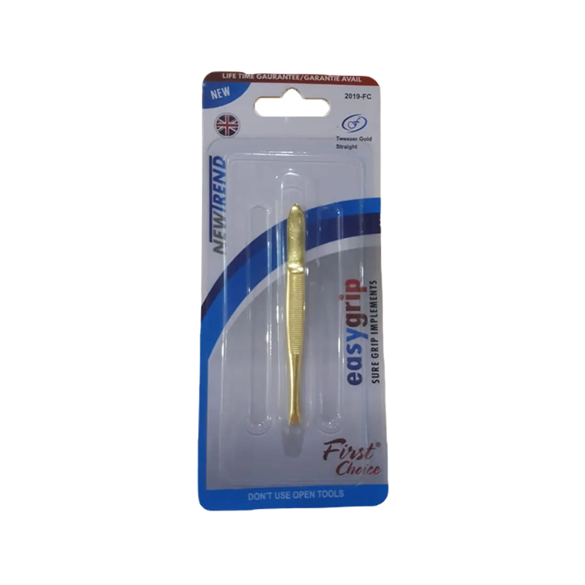 First Choice Straight Gold Tweezer 2019Fc