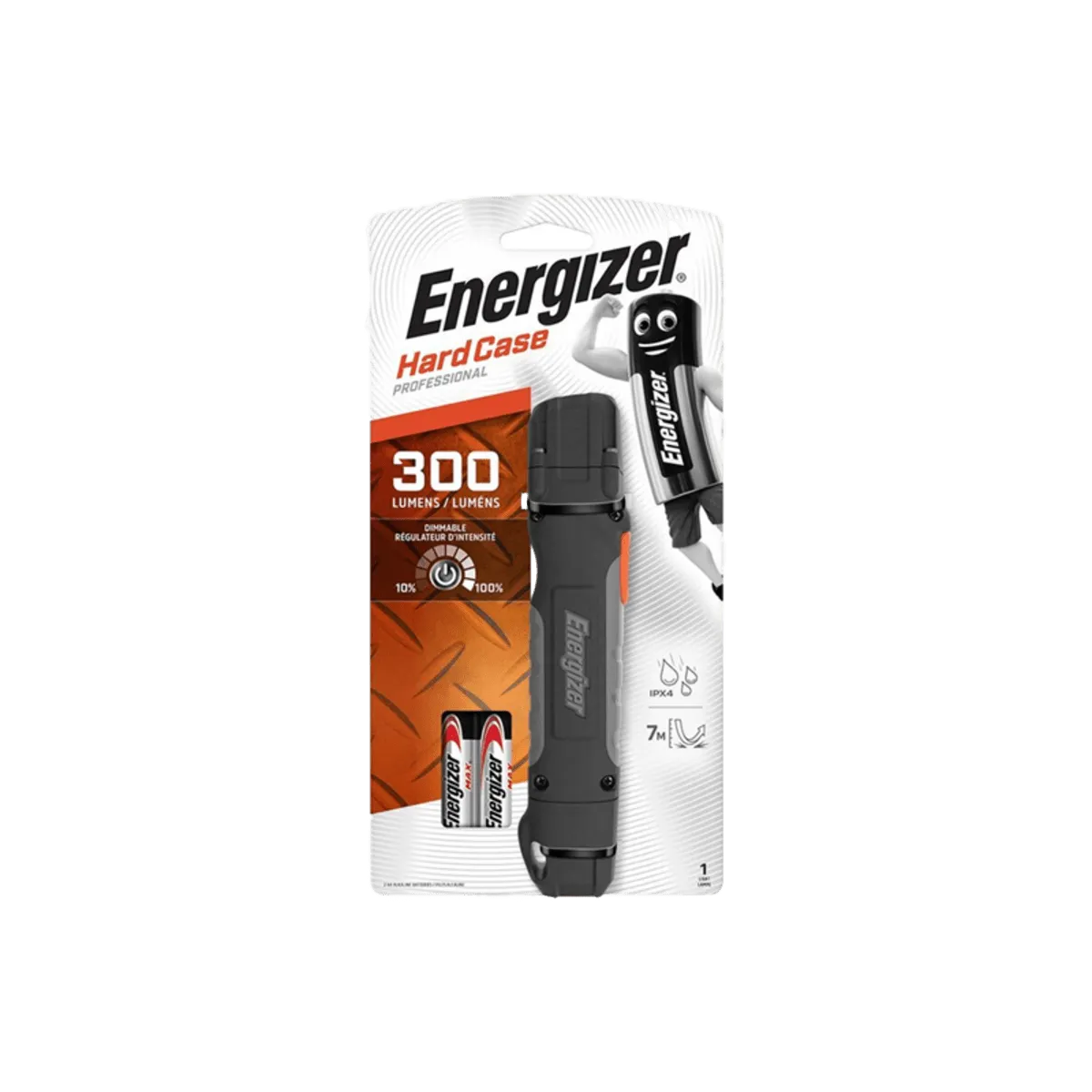 Energizer Hardcase 2AA LED Torch Light