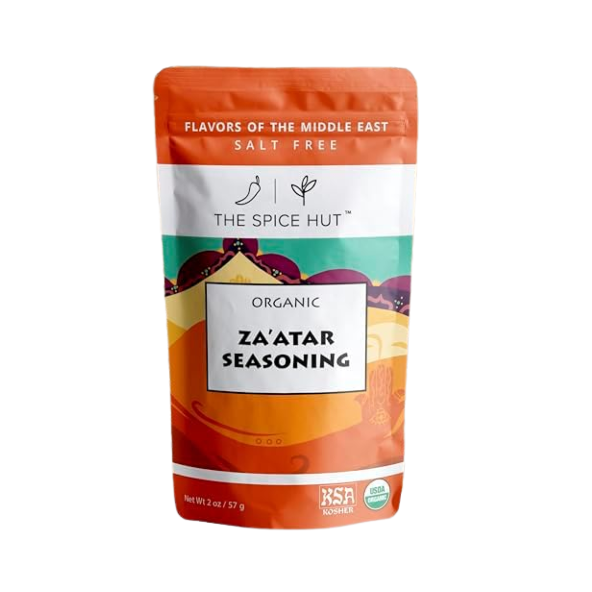 The Spice Hut, Organic Tandoori Masala Spice Blend, Case of 6 Pouches, 2 Ounces / Pouch