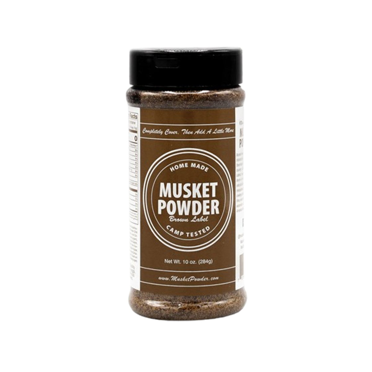 Musket Powder Seasoning, Brown Label Seasoning - Case of 16 - 10 OZ