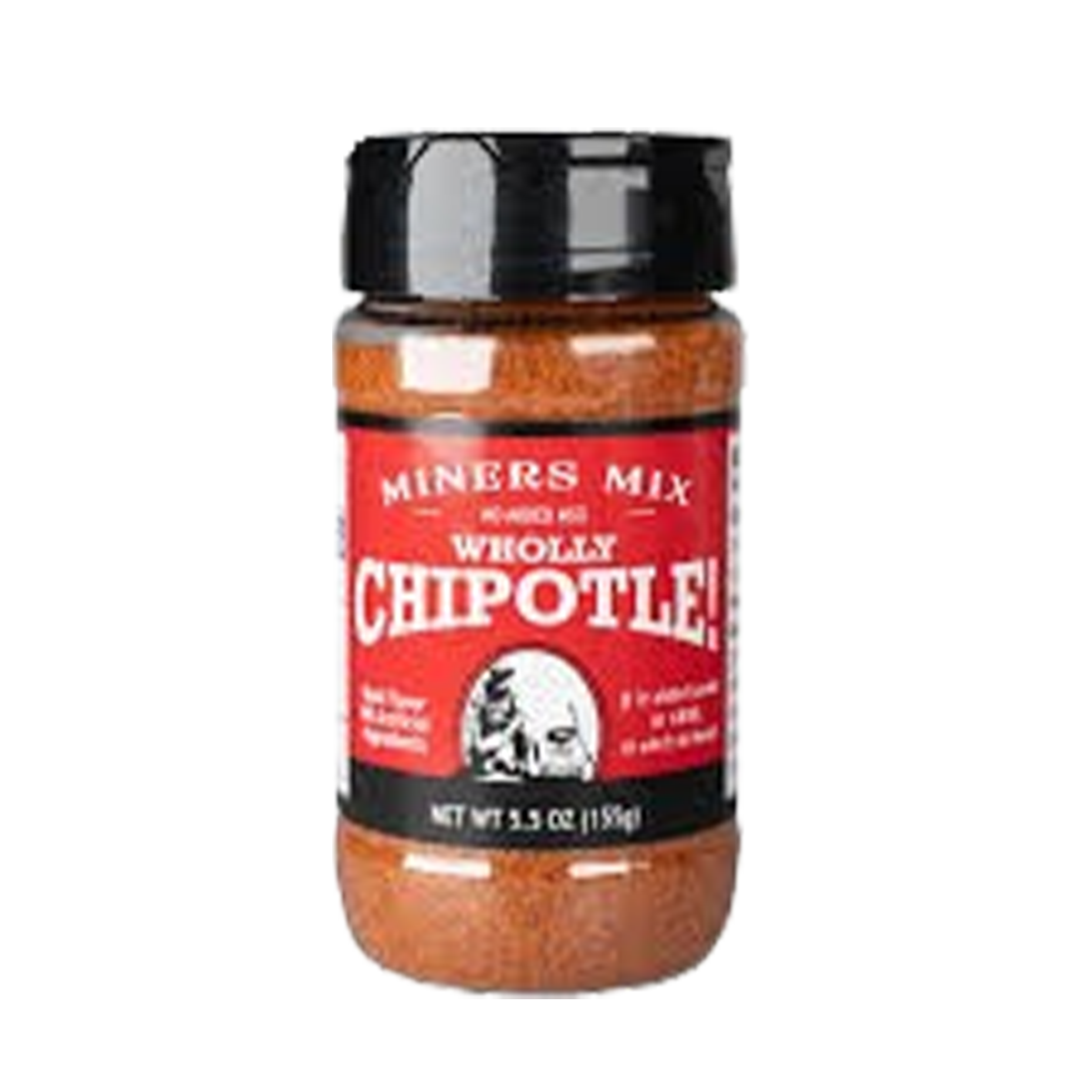 Miners Mix, Wholly Chipotle! Seasoning and Rub - Case of 6 - 5.5 OZ