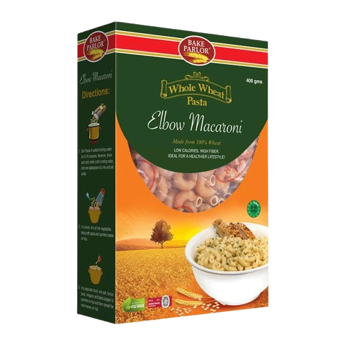 Bake Parlor Whole Wheat Elbow Macaroni 400g