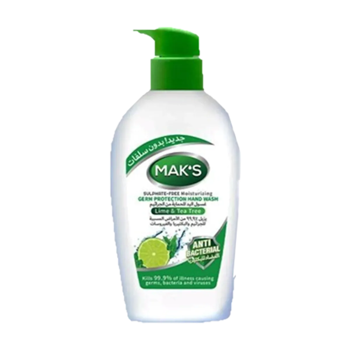 Maks Lime & Tea Tree Hand Wash 250ml